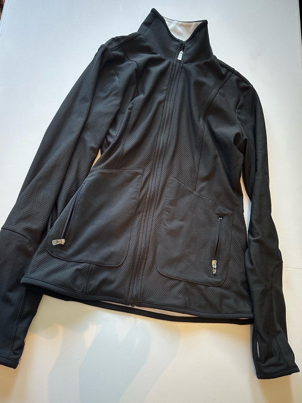 Adidas Black Women's Thermal with Thumbhole Cuff